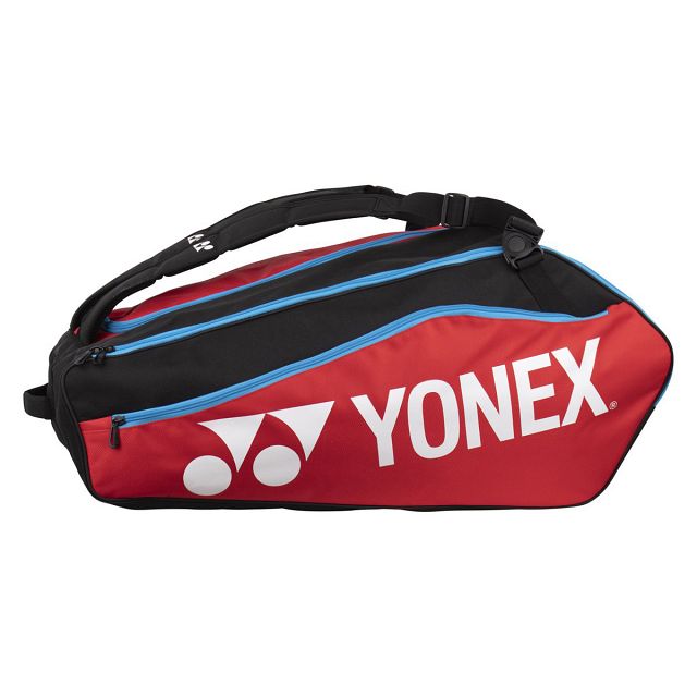 Yonex 1222 Club Line Racketbag 12R Black / Red